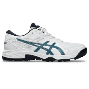 ASICS Men's Gel-Peake 2 Cricket Shoe (White/Atlantis Blue) Asics Usa Running Shoes