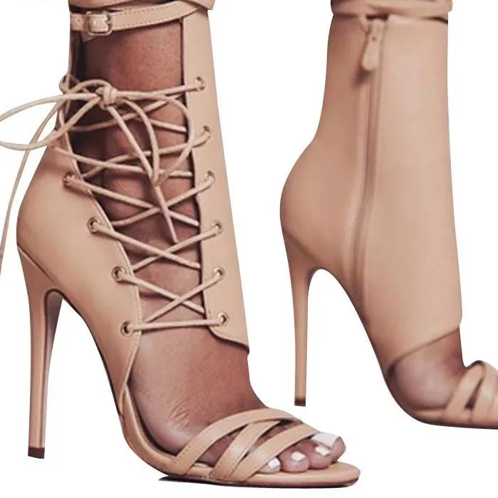 Sandals That Are Good For Walking Lace Up High Heel Sandals