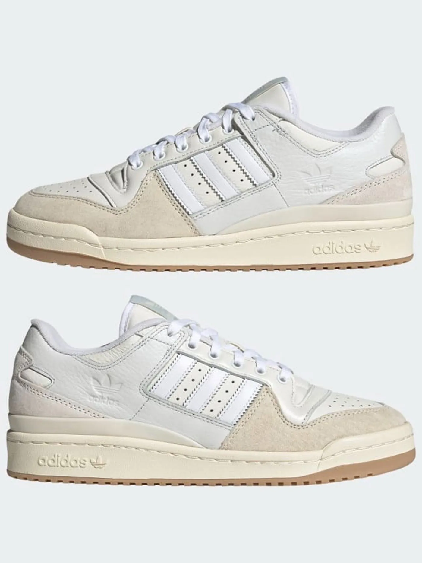 Adidas Shoes Sneaker Forum 84 Low ADV Chalk White/White/Cloud White Shoes