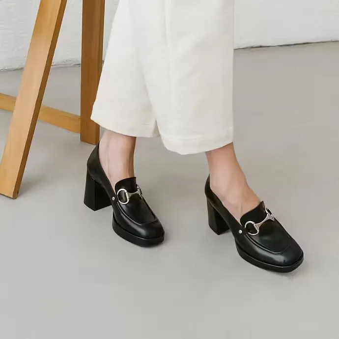 Loafers New York JONAK PARIS LOAFER WITH HEELS AND BITES