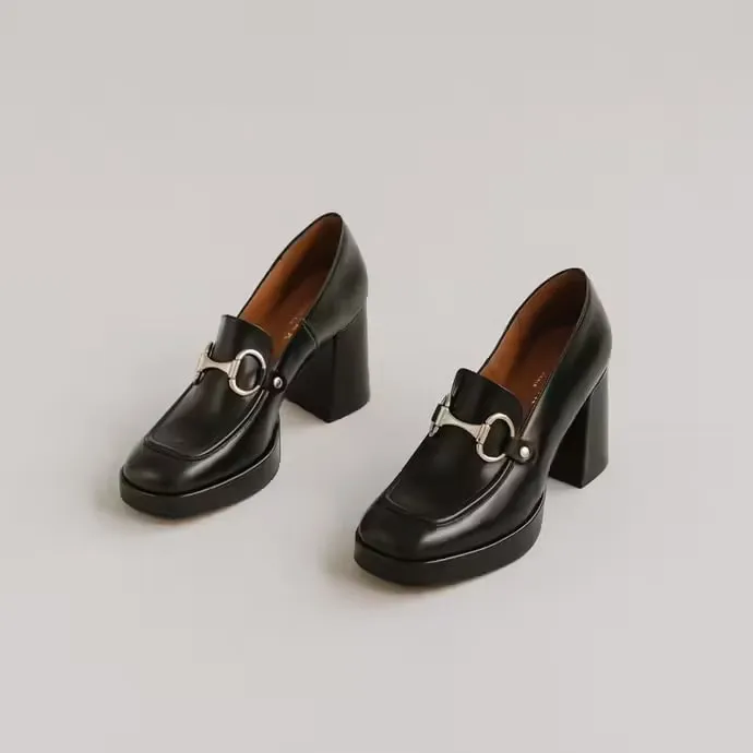 JONAK PARIS LOAFER WITH HEELS AND BITES Dad Loafers