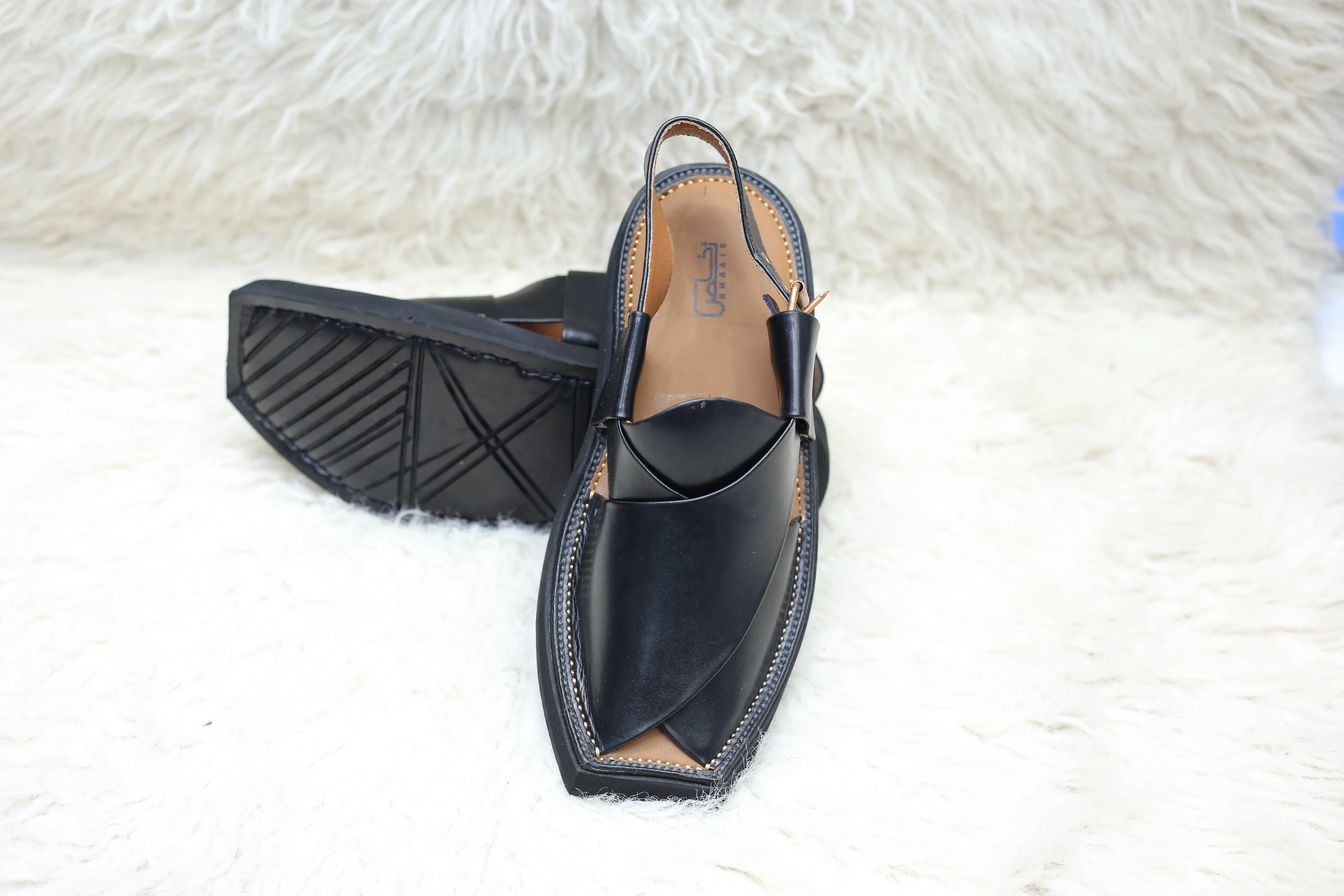 Walking Sandals KHAAIS KAPTAN - Black