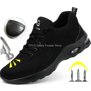 Puncture Proof Safety Shoes for Men Military NULL