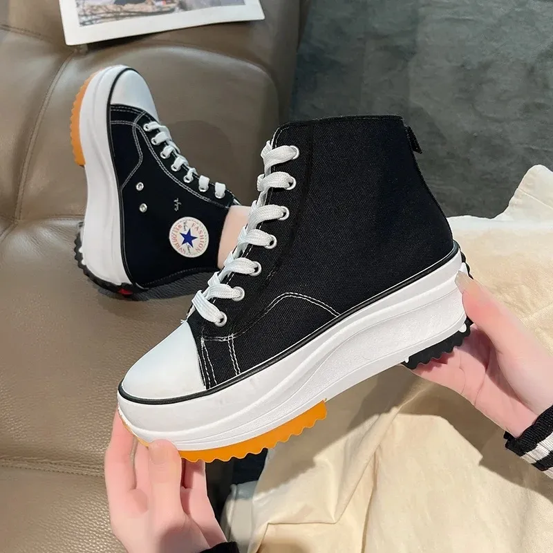 USS Shoes Marcia Women's Platform Sneaker Box Toe Sneakers