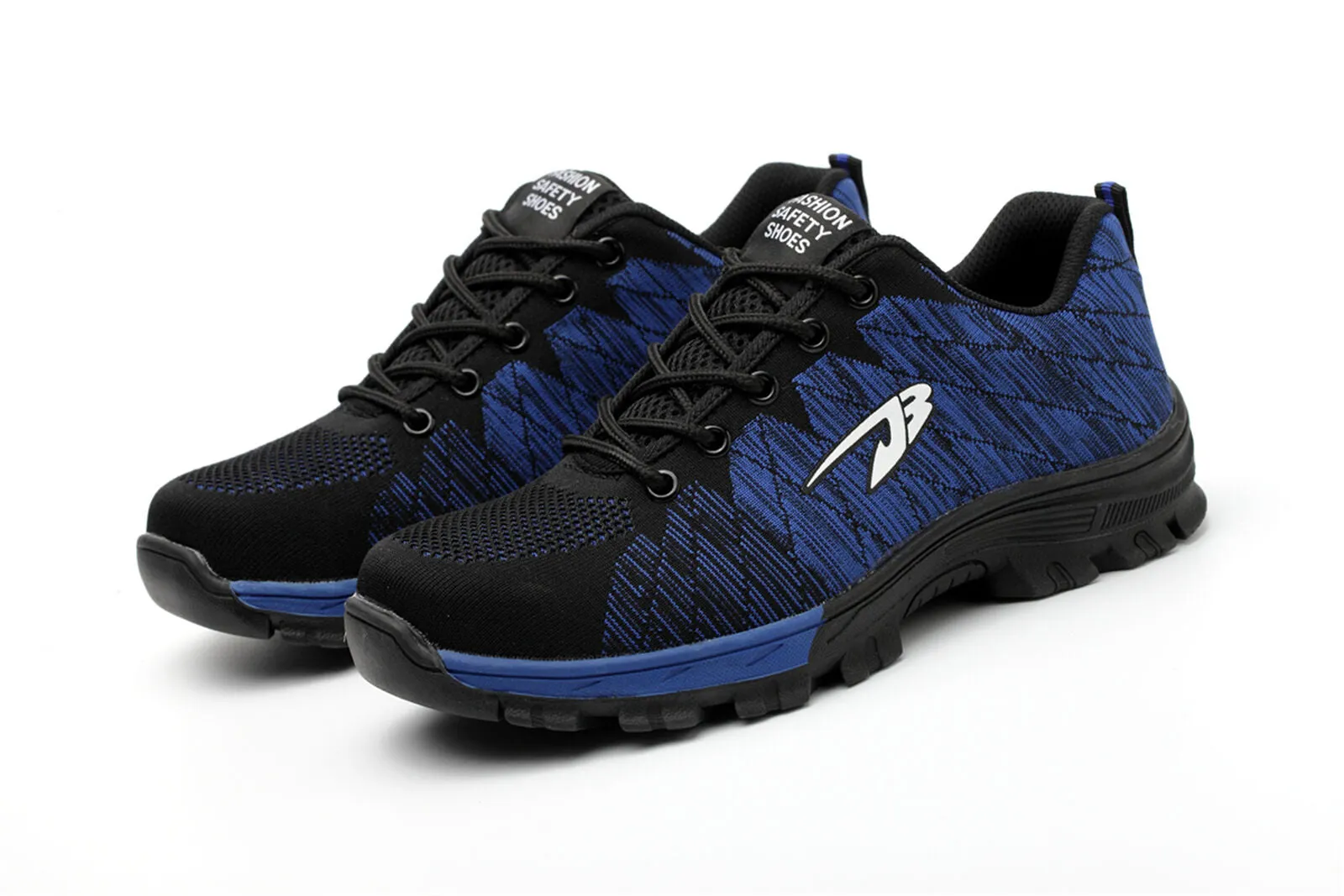 Carpenter Work Boots Lightweight Safety Shoes for Men Steel Toe Work Shoes Non-Slip Protective Sneaker