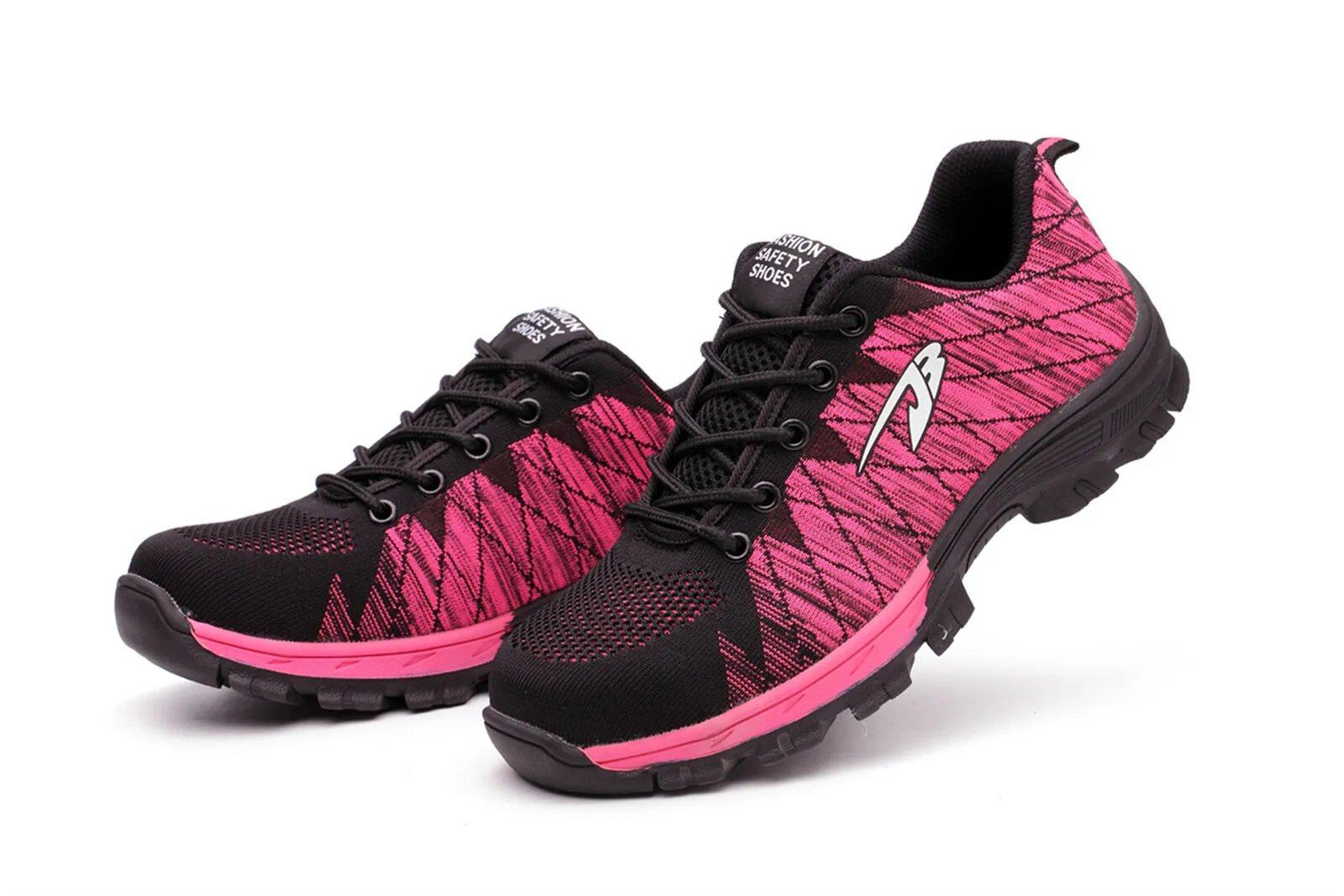 Broken In Work Boots Lightweight Safety Shoes for Men Steel Toe Work Shoes Non-Slip Protective Sneaker