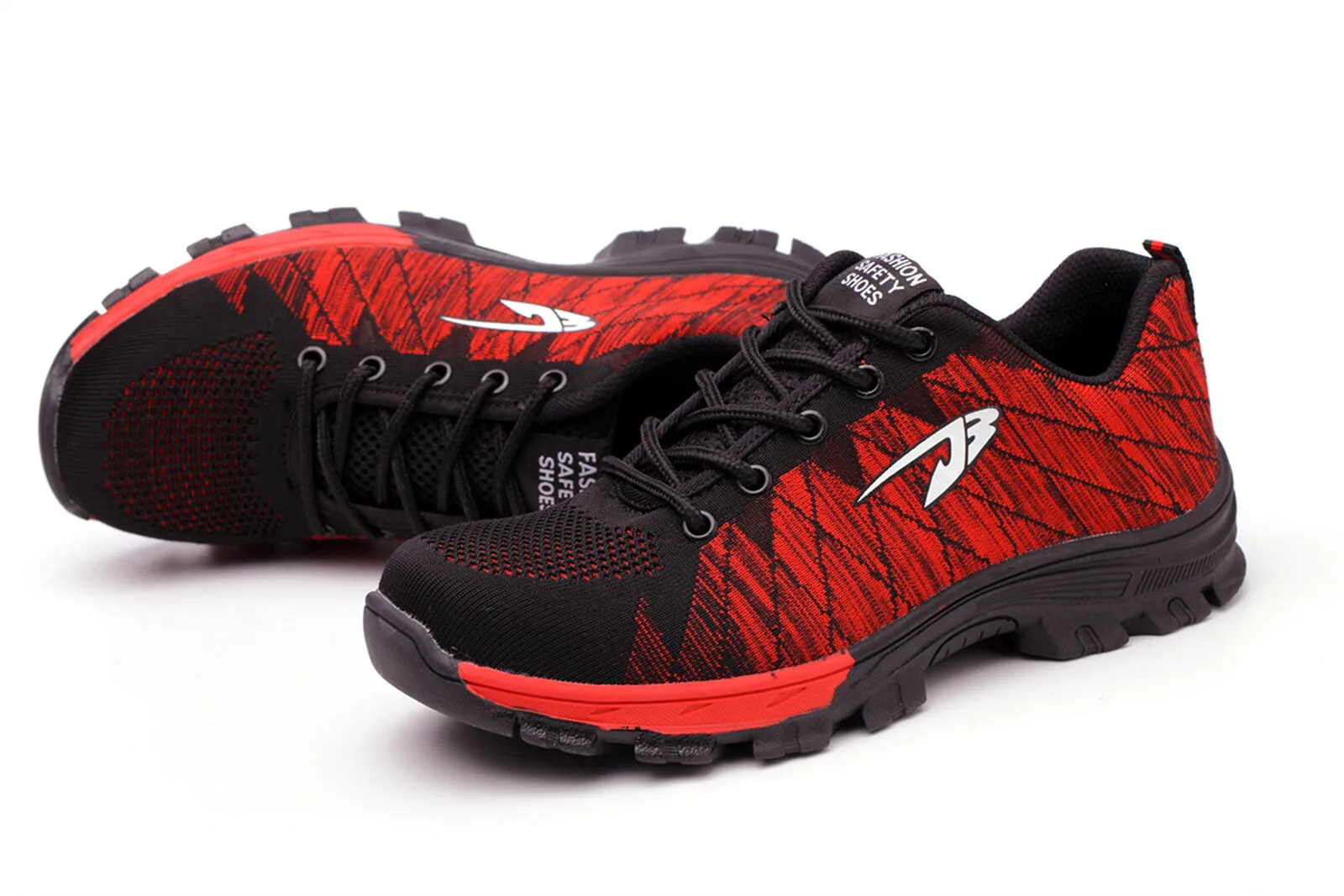 Lightweight Safety Shoes for Men Steel Toe Work Shoes Non-Slip Protective Sneaker Best Barefoot Work Boots