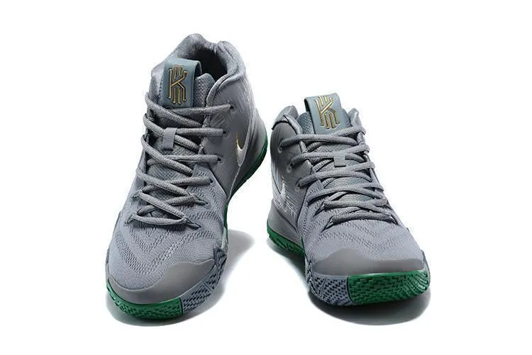 Asics Shoes Selector Nike Kyrie 4 B'City Guardians' Grey Men Basketball Shoes !!! CYBER MONDAY SALE !!!