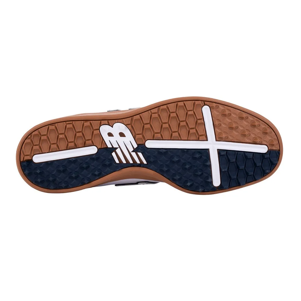 New Balance 1906d Protection Pack Harbor Grey New Balance Mens 480 SL Golf Shoes - Spikeless - White/Brown - All Sizes