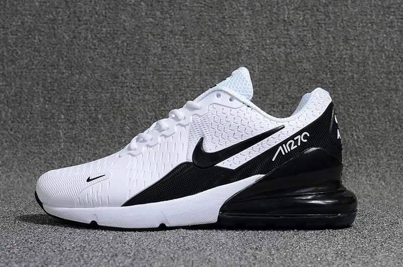 Asic Trail Shoes Nike Air Max 270 Black White Sneaker Shoes Sale Men Women Size 5.5 - 11