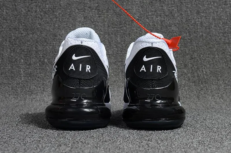 Asics Tiger Outlet Shoes Nike Air Max 270 Black White Sneaker Shoes Sale Men Women Size 5.5 - 11
