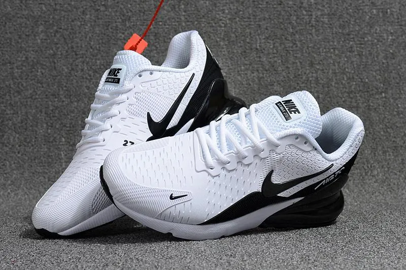 Best Asics Shoes For Heavy Runners Nike Air Max 270 Black White Sneaker Shoes Sale Men Women Size 5.5 - 11