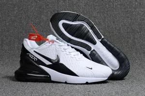 Nike Air Max 270 Black White Sneaker Shoes Sale Men Women Size 5.5 - 11 Asics Split Second 8 Wrestling Shoes