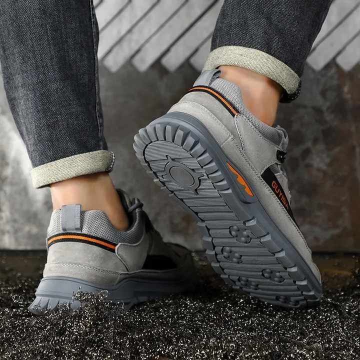 6 Moc Toe Work Boots   - Men's shoes