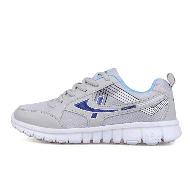 Women shoes 2018 high quality cozy air outdoor running shoes mesh breathable lace-up sport shoes woman sneakers Hiking Running Shoes