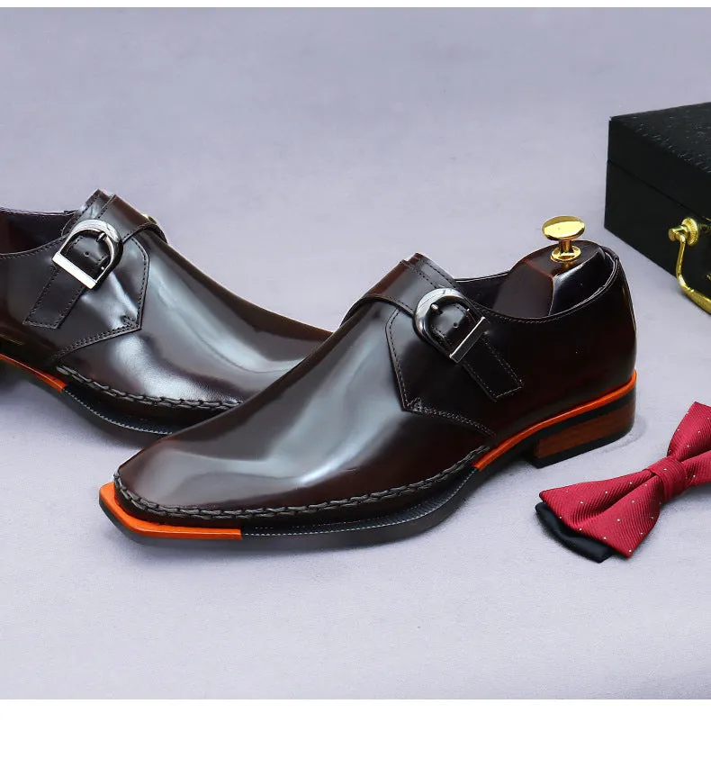 Loafers To Wear With Suit Lorebound Men's Dress Shoes  Business Loafers for Men in Black & Amber
