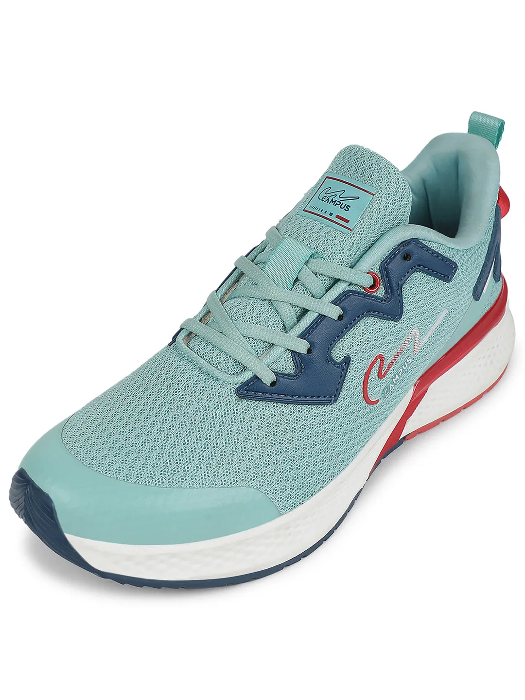 Air Running Shoes CAMP PAUL Green Men's Running Shoes