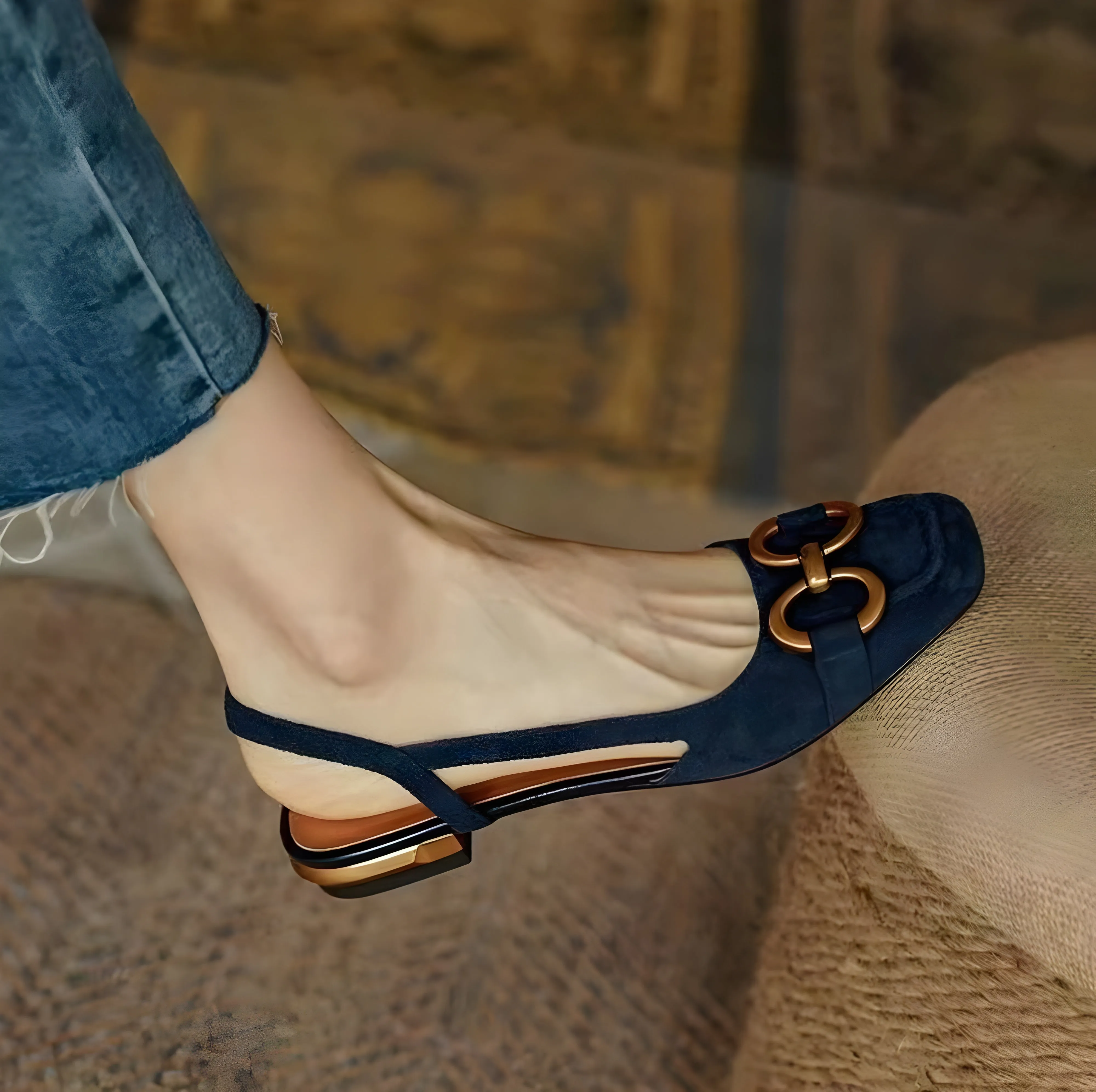 Aliyah - Elegante Sandalen Low Heel Sandals