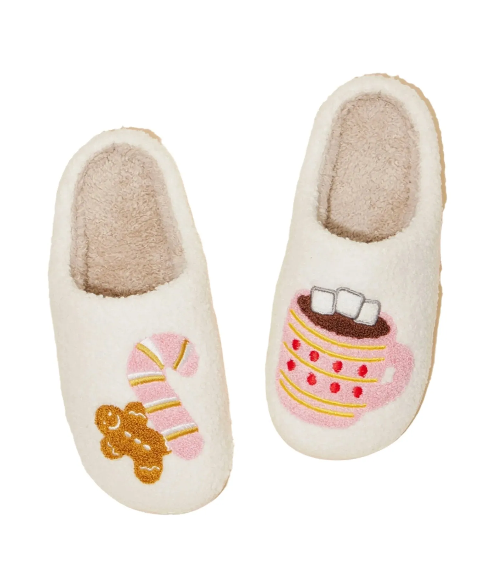 Cozy Adult Slippers Gingerbread & Cocoa Slippers Oakleaf