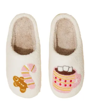 Dior Slippers Cozy Adult Slippers Gingerbread & Cocoa