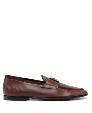 Schutz Loafers Dolce & Gabbana interlocking DG-plaque loafers
