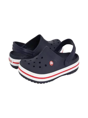 Work Slippers Men's Polka Dot Crocband Clog,Navy