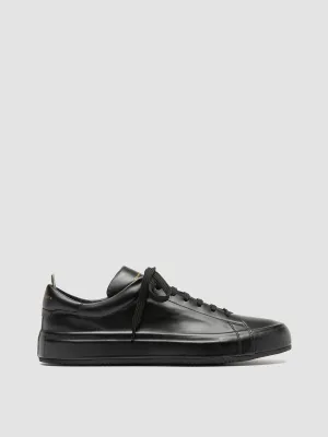 Club C 85 Sneakers EASY 001 - Black Leather Low Top Sneakers