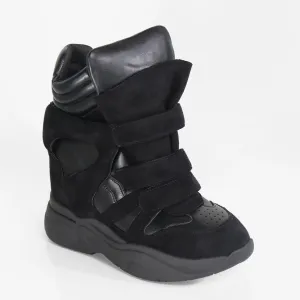 MARANTO-2 WEDGE SNEAKER - BLACK High Top Sneakers Nike