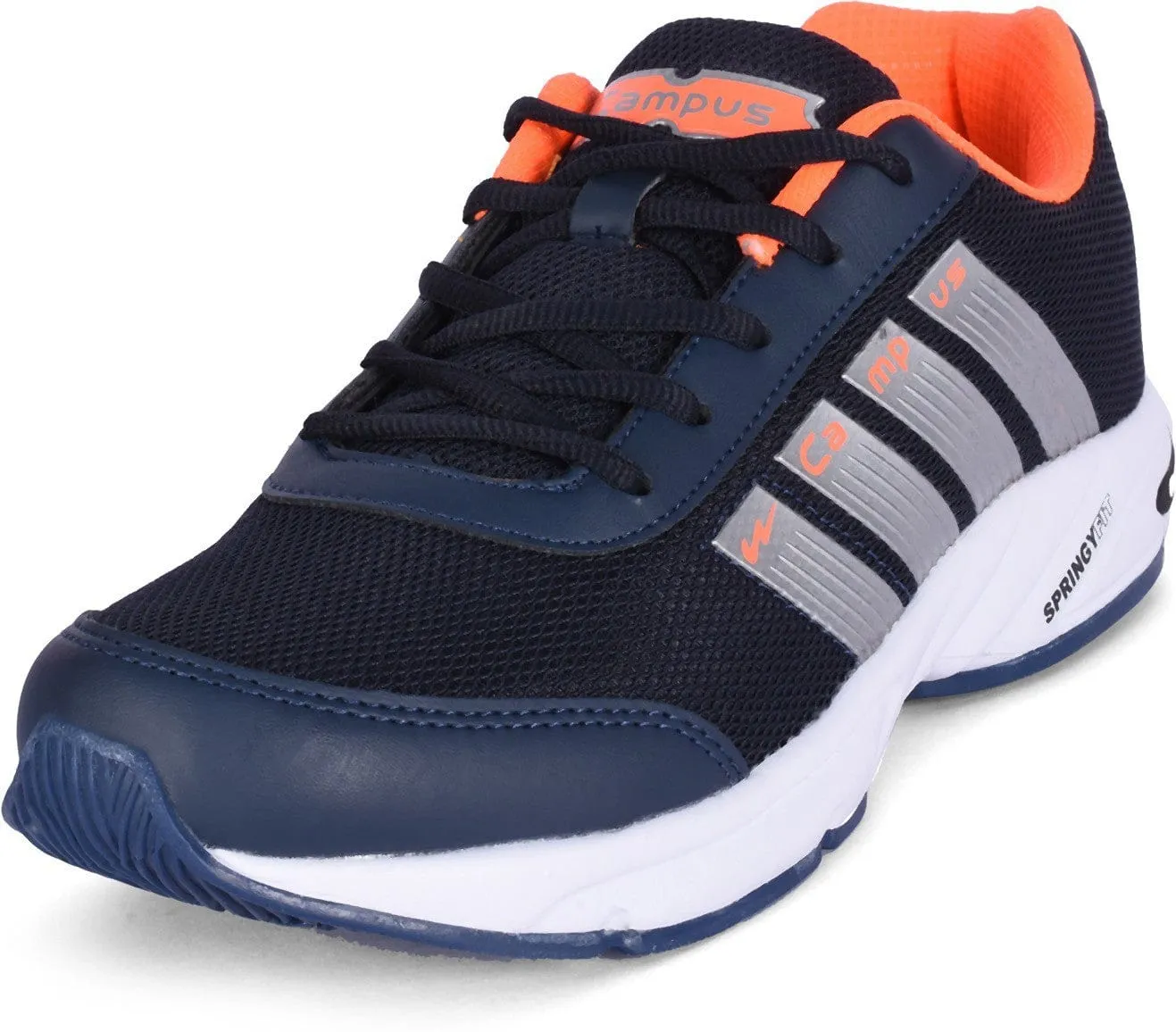 BULL PRO Navy Men's Running Shoes Best Shoes For Weightlifting And Running