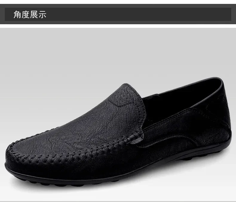 Best Bit Loafers Men Handmade  Breathable Loafers