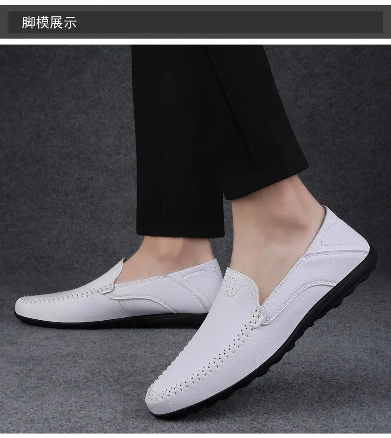 Loafers With Suit Men Handmade  Breathable Loafers