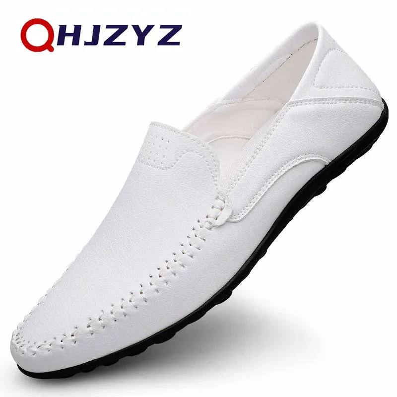 Mango Loafers Men Handmade  Breathable Loafers
