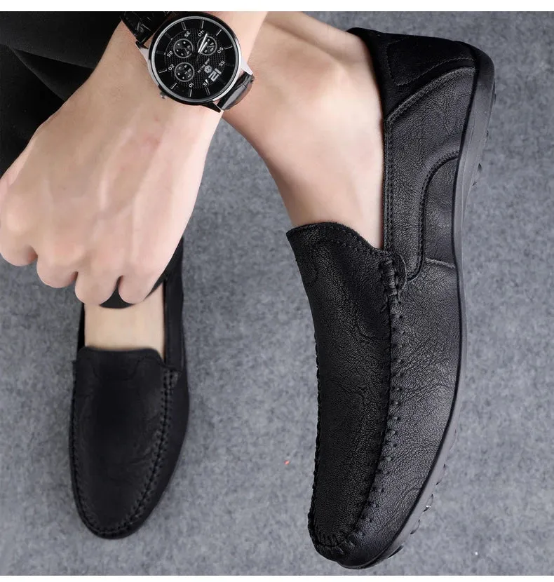 Cool Loafers Men Handmade  Breathable Loafers