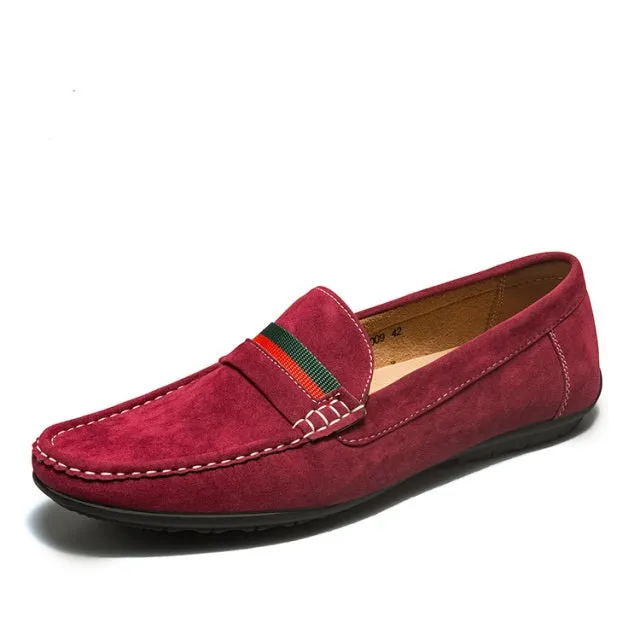 Light On His Loafers Men Shoes Loafers Fashion Boat Shoes