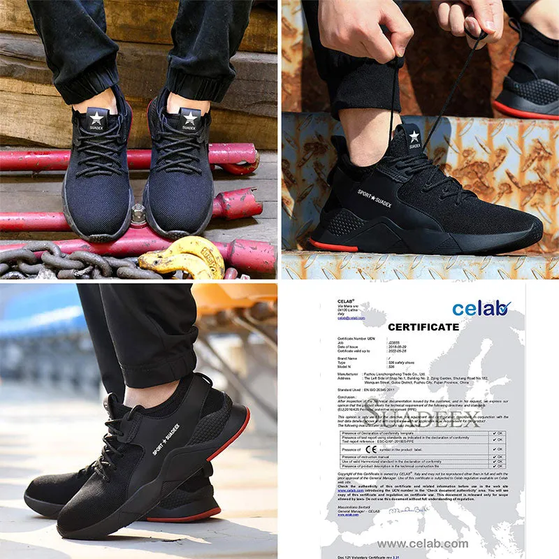 Men Work Safety Shoes Steel Toe Cap Ariat Work Boot Steel Toe