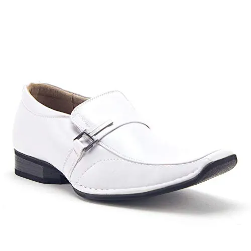 Difference Between Hiking And Work Boots Men's 31192 Classic Square Toe Slip On Moc Toe Loafers Dress Shoes