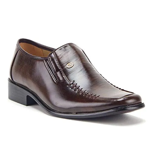 Men's 31192 Classic Square Toe Slip On Moc Toe Loafers Dress Shoes Work Boots Stores Near Me