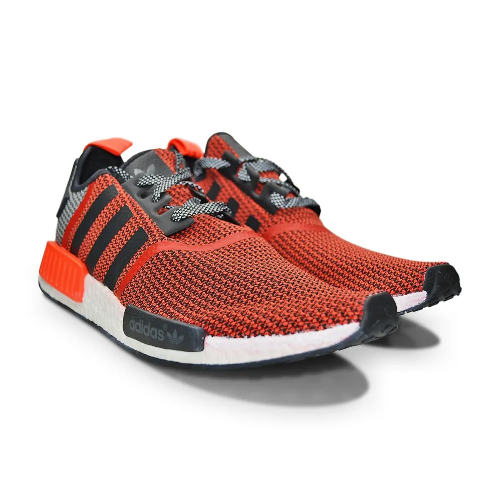 Mens Adidas NMD_R1 "Lush Red" - S79158 - Red Black Adidas Bounce Basketball Shoes
