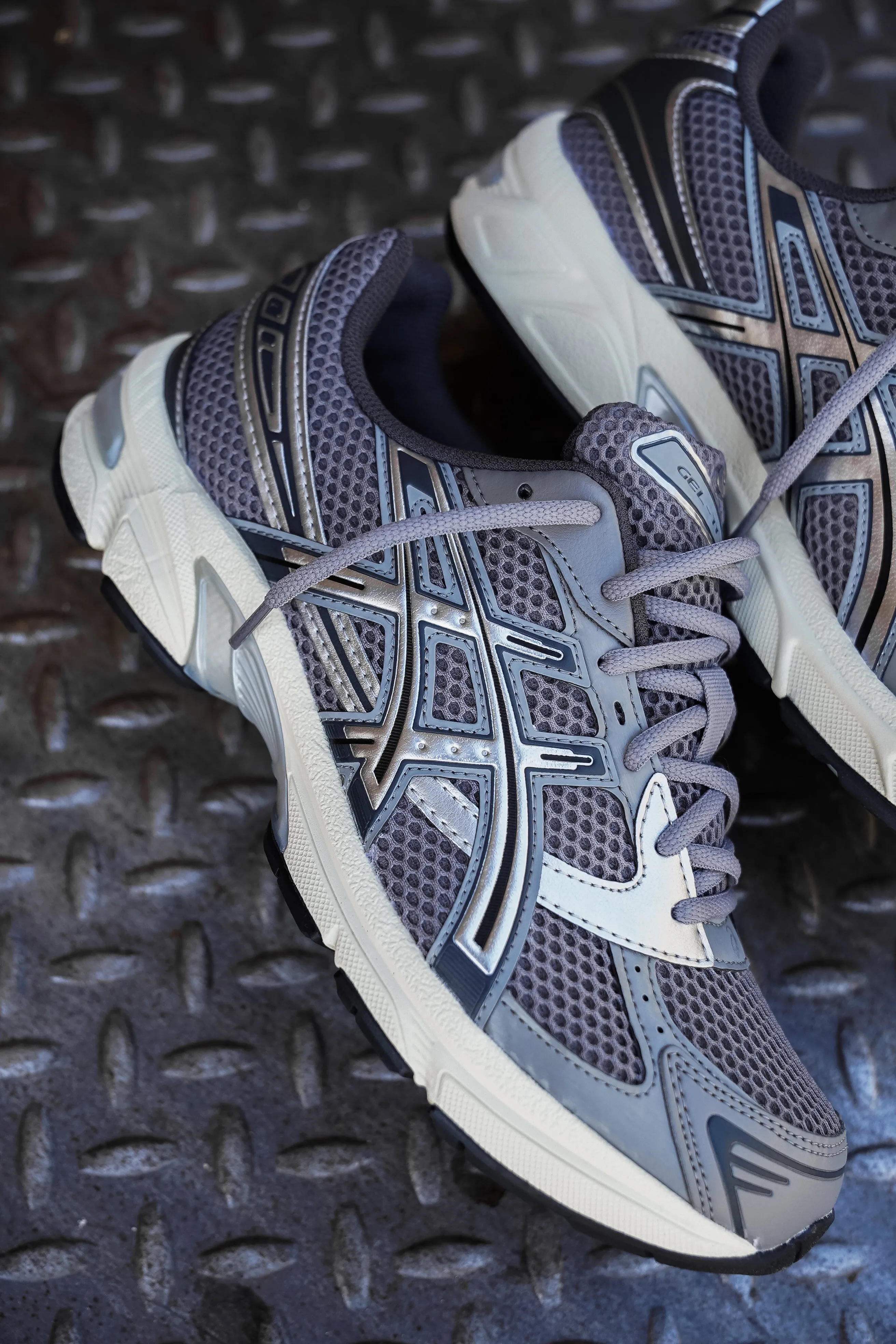 Running Shoes Asics Gel Kayano Mens Asics Gel-1130 (Clay Grey/Pure Silver)