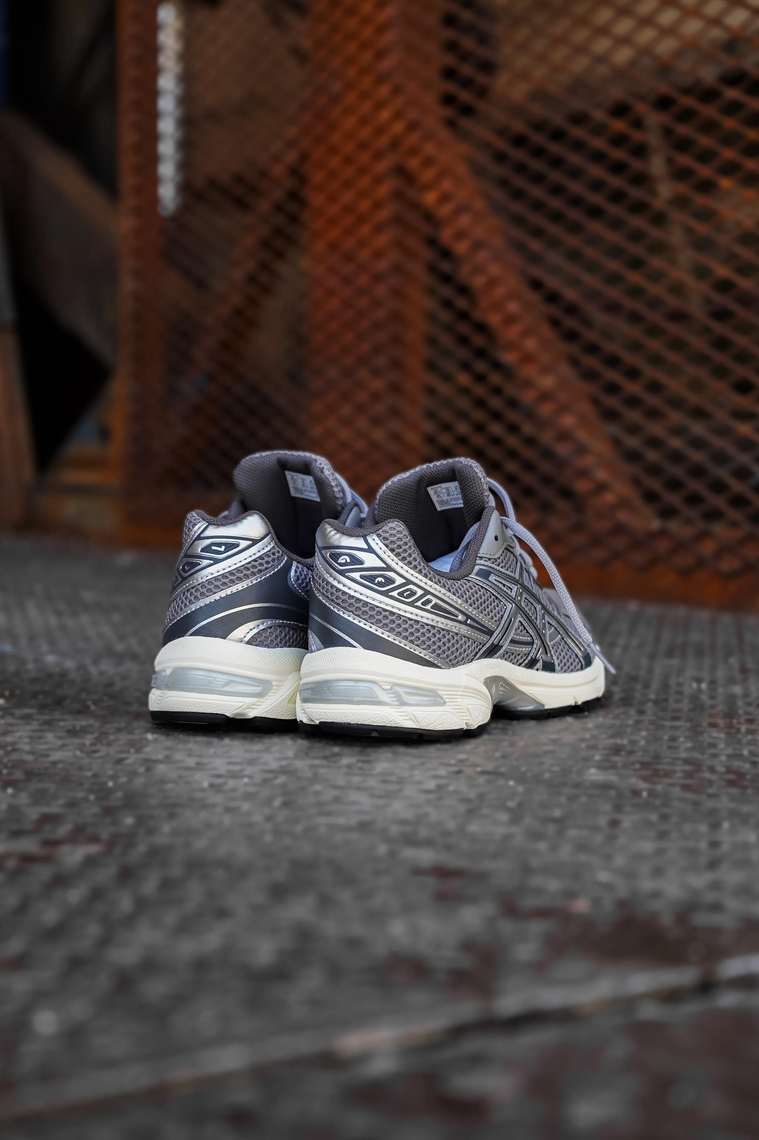 Asics New Volleyball Shoes Mens Asics Gel-1130 (Clay Grey/Pure Silver)