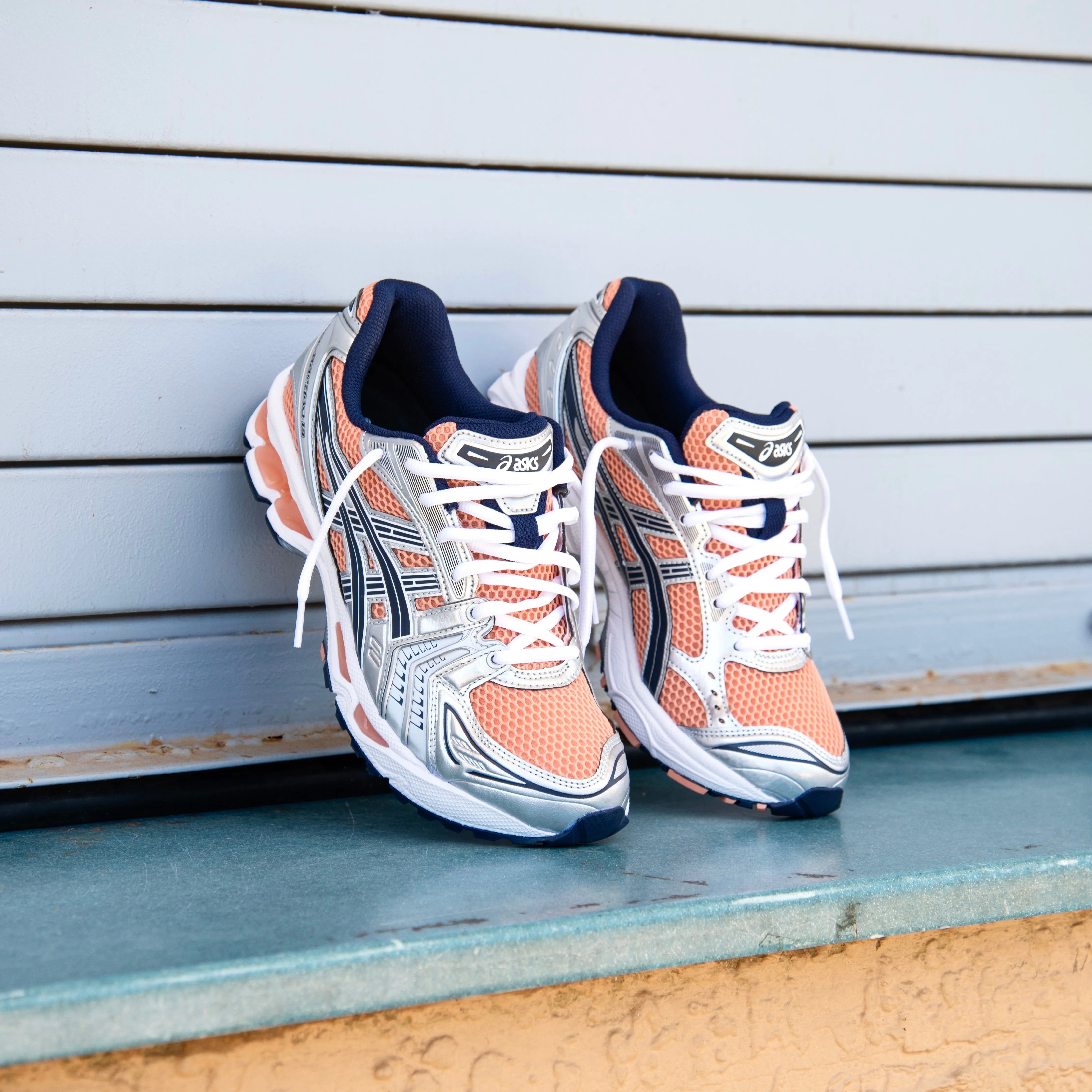 Mens Asics Gel-Kayano 14 (Sepia/Pure Silver) Shoes Asics Gel