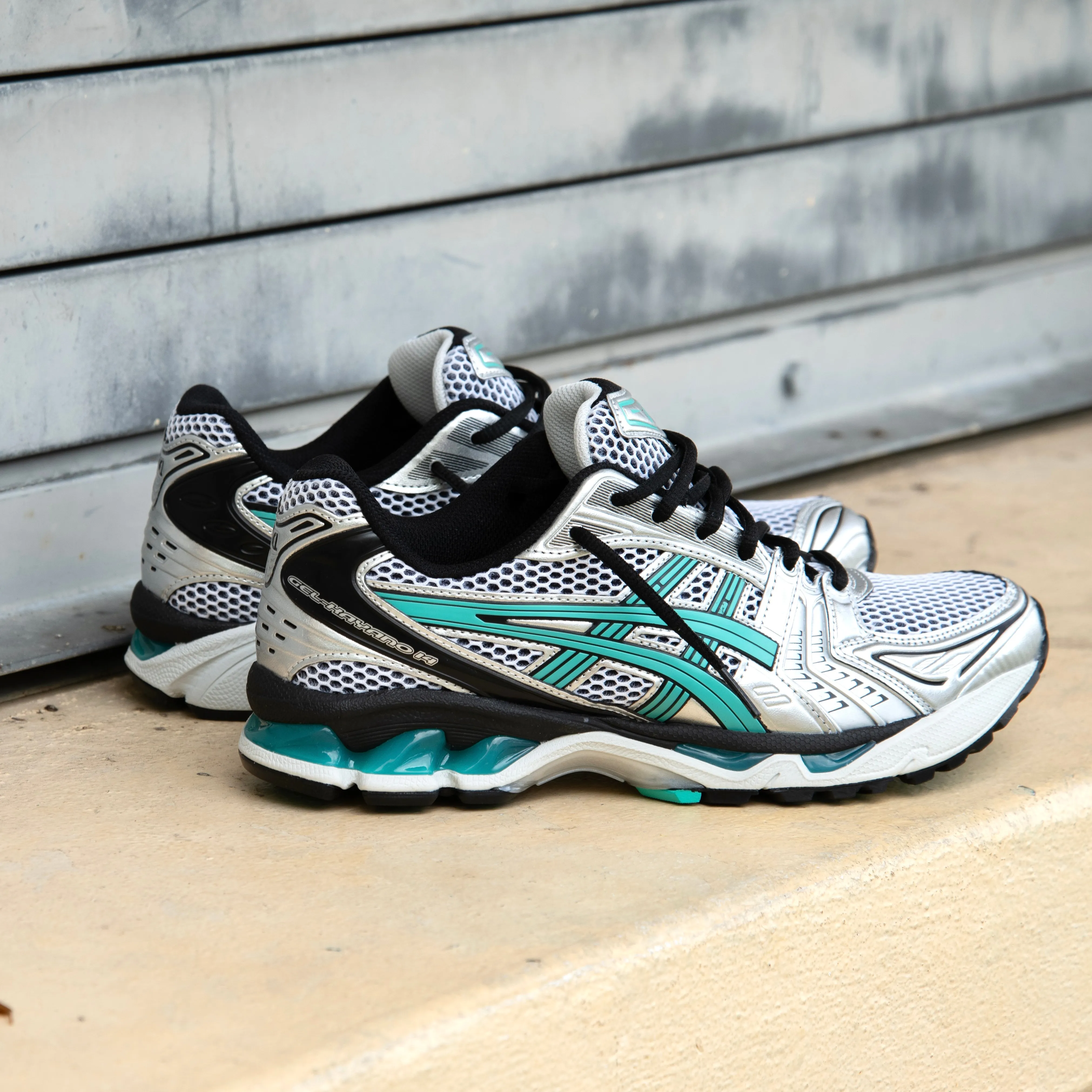 Asics Gel-1090v2 Sportstyle Shoe Mens Asics Gel-Kayano 14 (White/Waterfall)