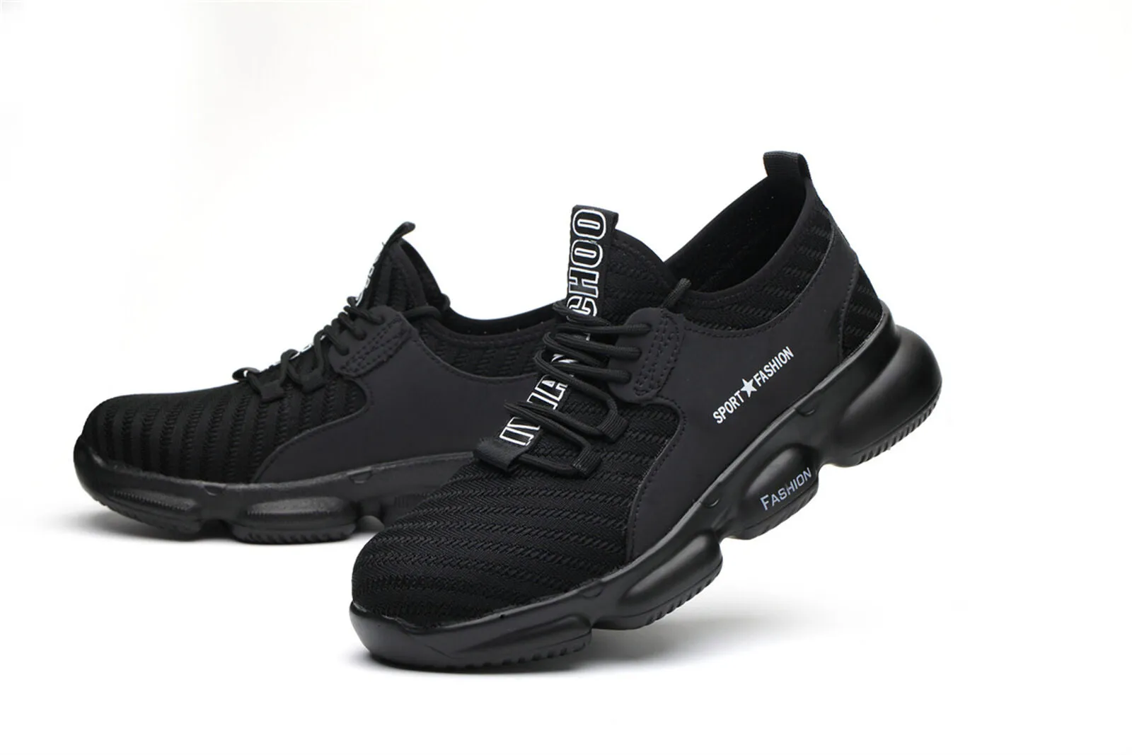 Composition Toe Work Boots Men's Industrial Work Shoes Steel Toe Safety Protective Shoes