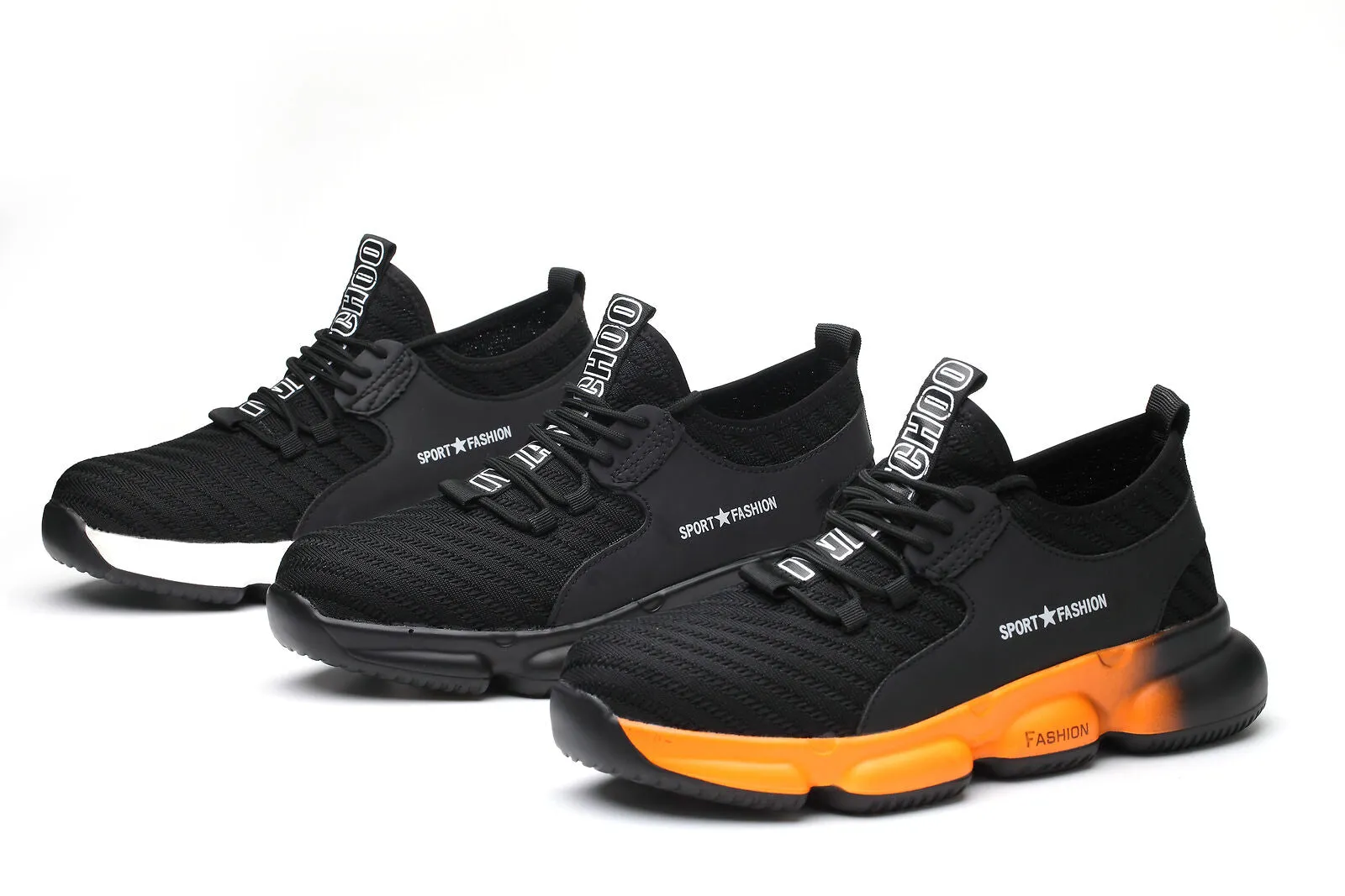 Men's Industrial Work Shoes Steel Toe Safety Protective Shoes Summit Work Boots