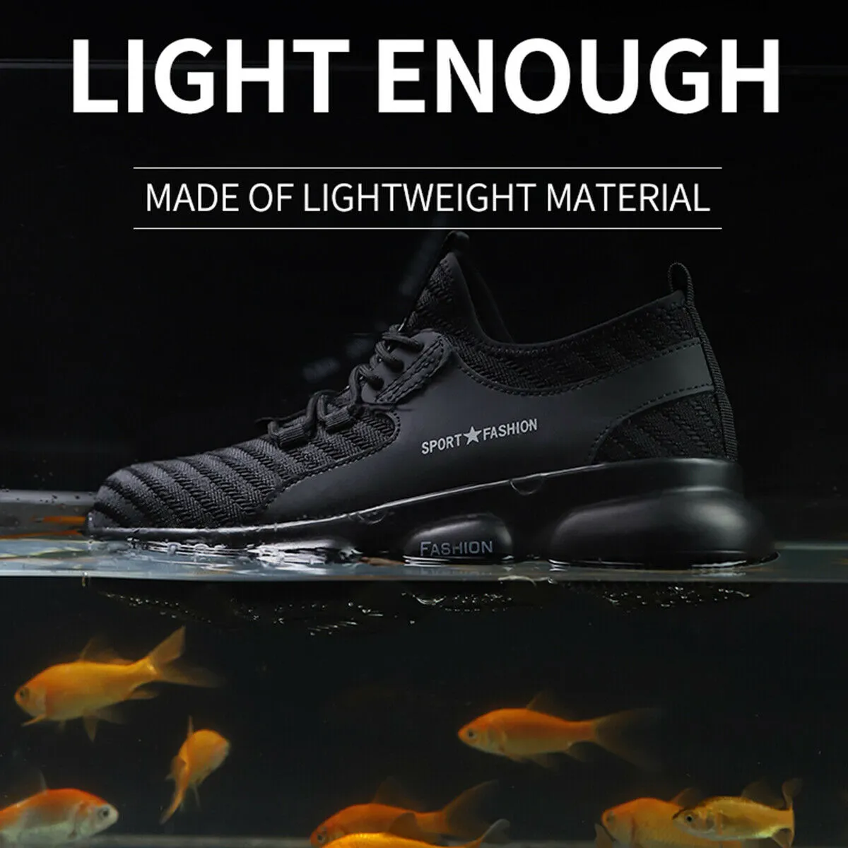 Best Soft Toe Work Boots For Concrete Men's Industrial Work Shoes Steel Toe Safety Protective Shoes