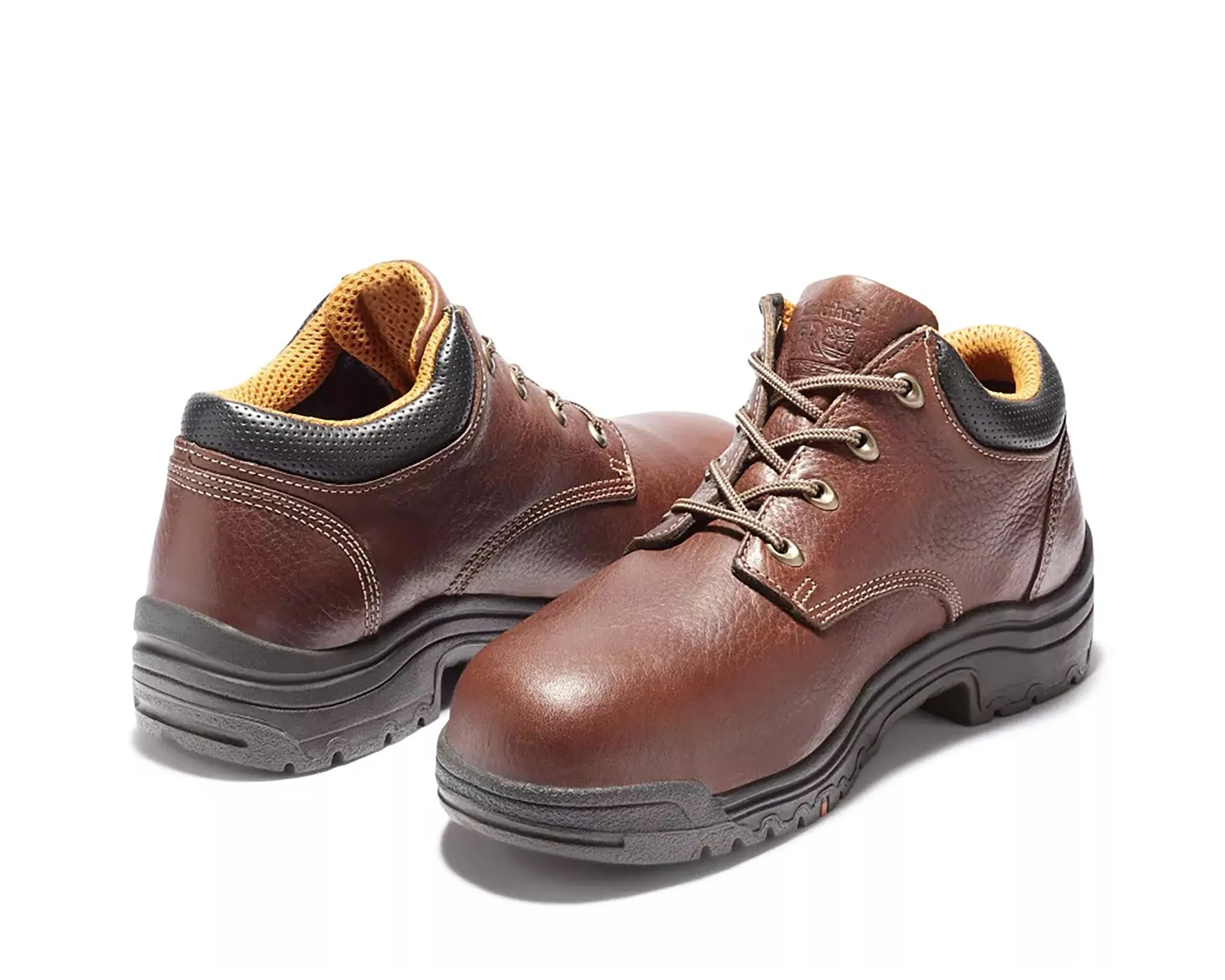 Men`s Titan Alloy Toe Work Shoes Real Leather Work Boots