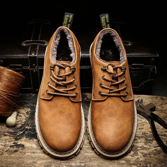 Best Boots For Farm Work Merkmak New Fashion Italian Men Shoes Luxury Classic Men Leather Shoes Men Oxfords Designer Waterproof Martin Outdoor Footwear