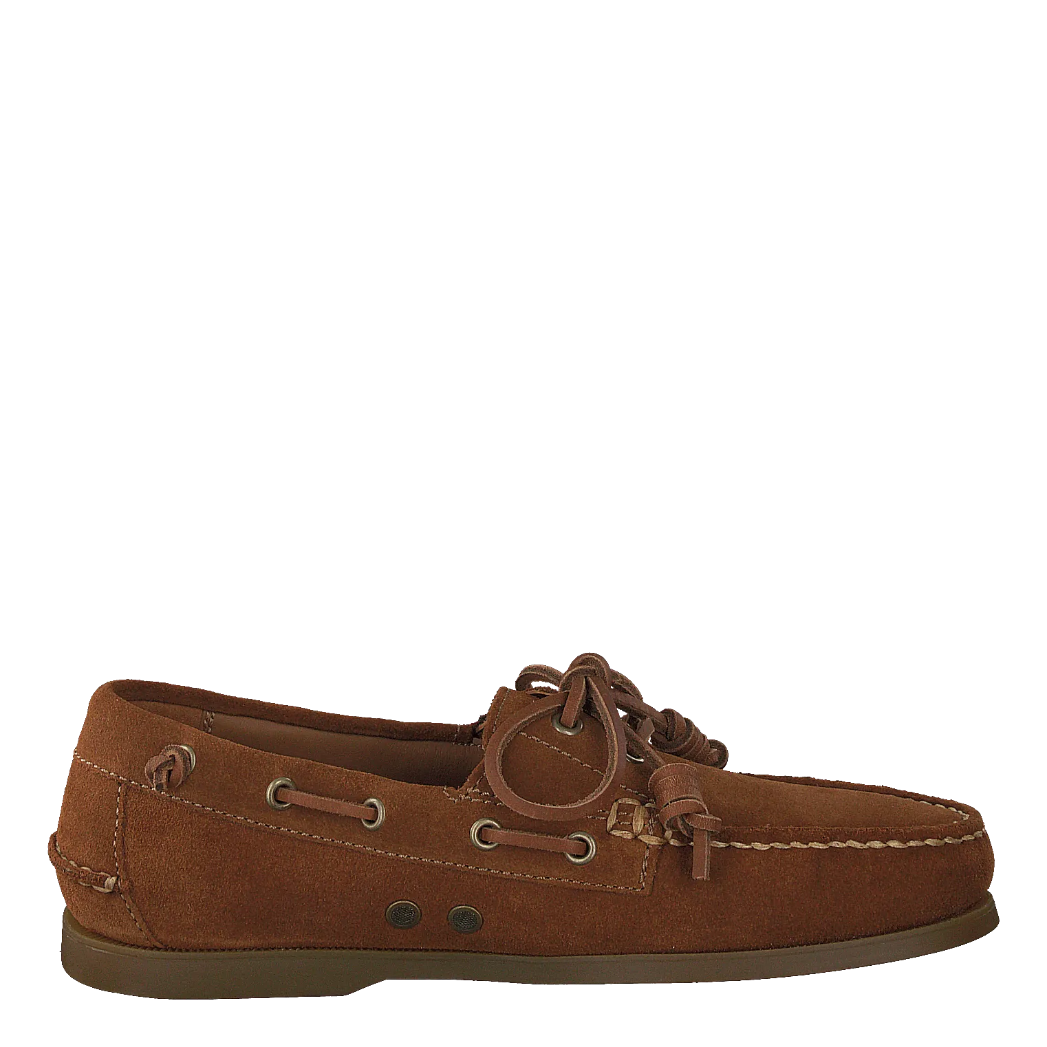 Merton Suede Boat Shoe New Pale Russet Womens White Slip On Shoes > Slip On Shoes