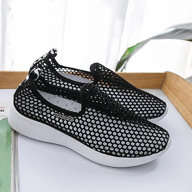 Mesh Breathable Women Shoes Fashion Sports Shoes Soft Comfortable Women Shoes Jamaica Sandals Ochi