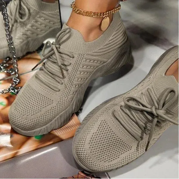50 Dollar Sneakers Mesh-Casual Sneakers